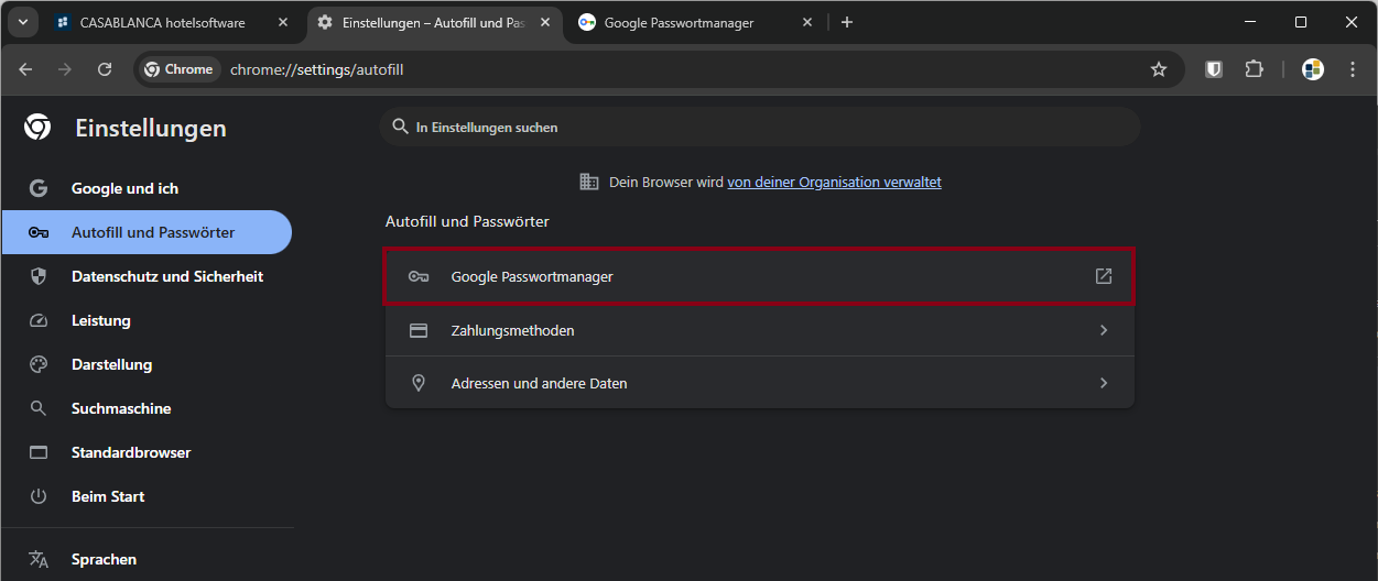 Browser–Kennwort