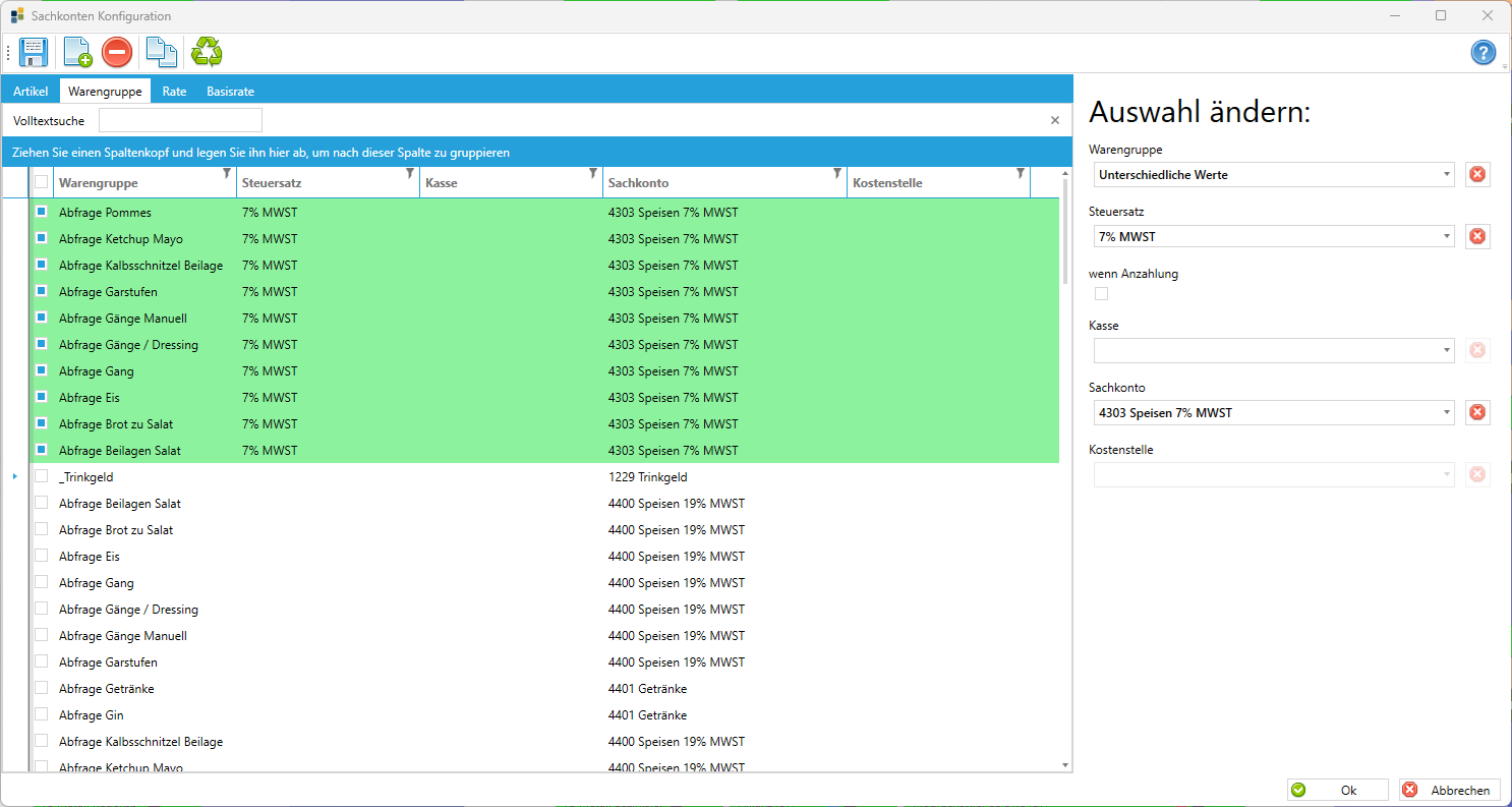Steuerumstellungs-Tool