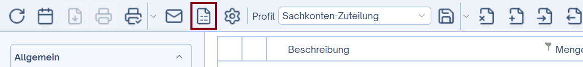 Umsatzliste - FibuExport durchführen