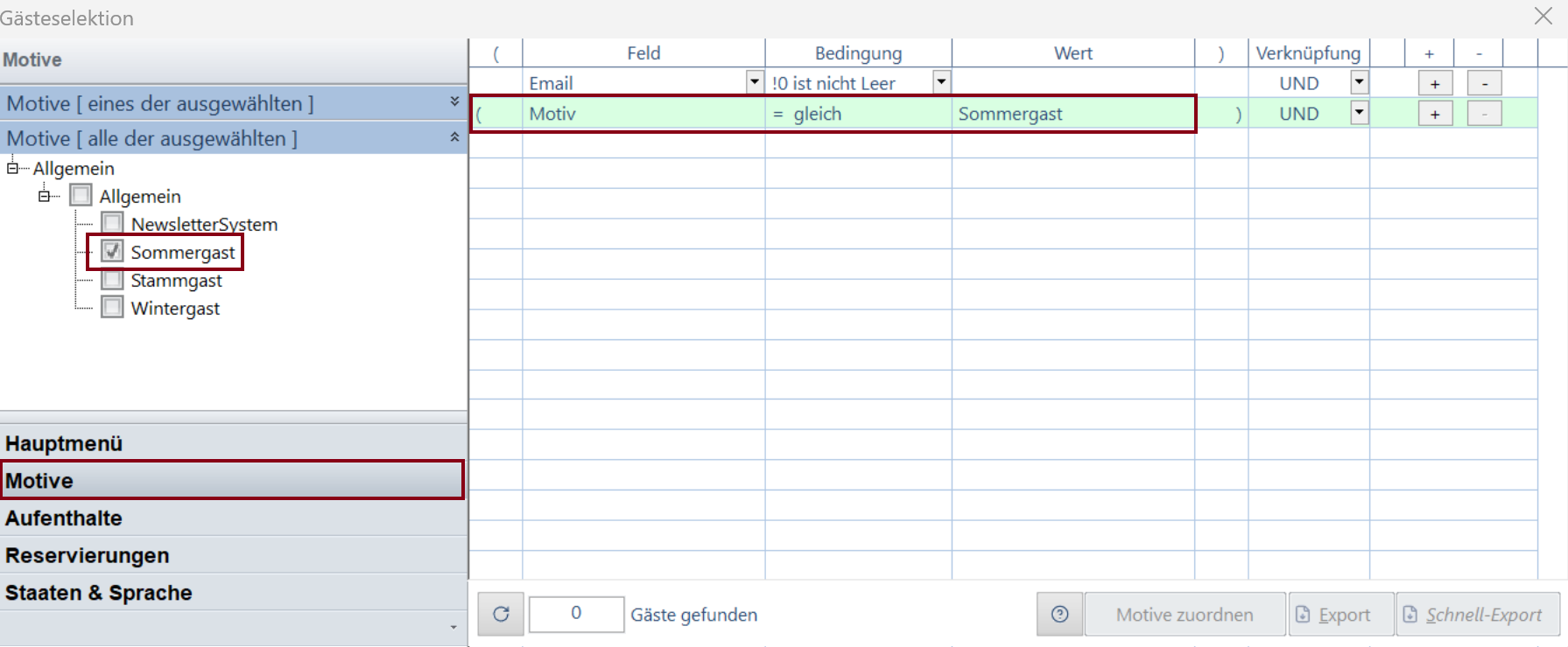 Motive hinzufügen