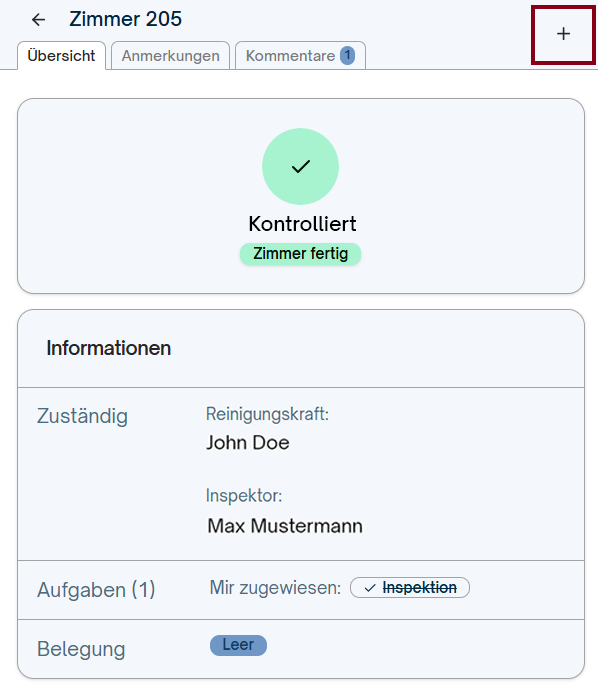 Bericht erstellen