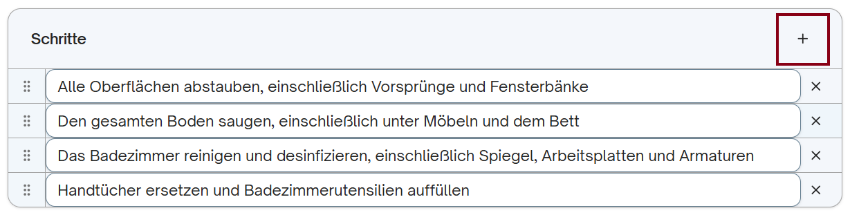Zuweisung Problemkategorien