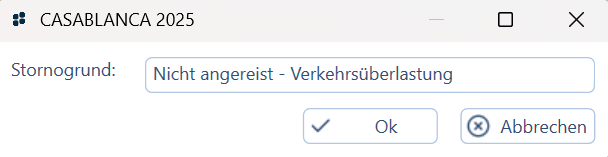 Zusatztext bei Stornogrund hinzufügen