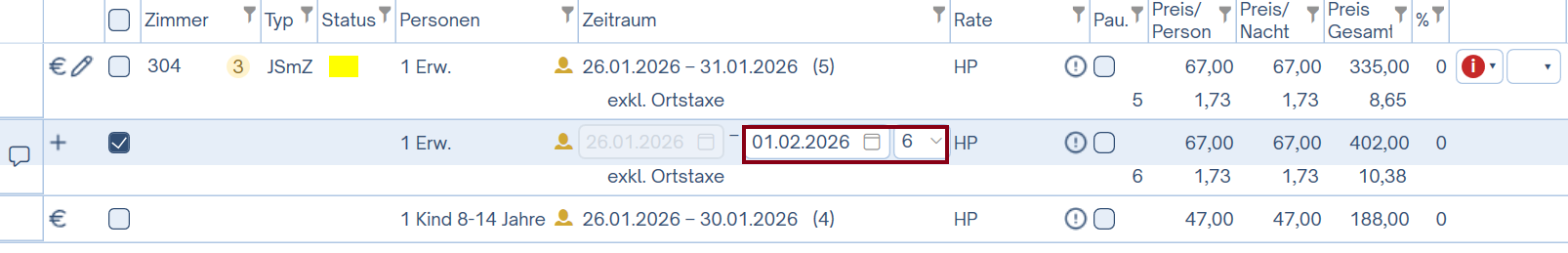 Anpassungen durchführen Anpassungen durchführen