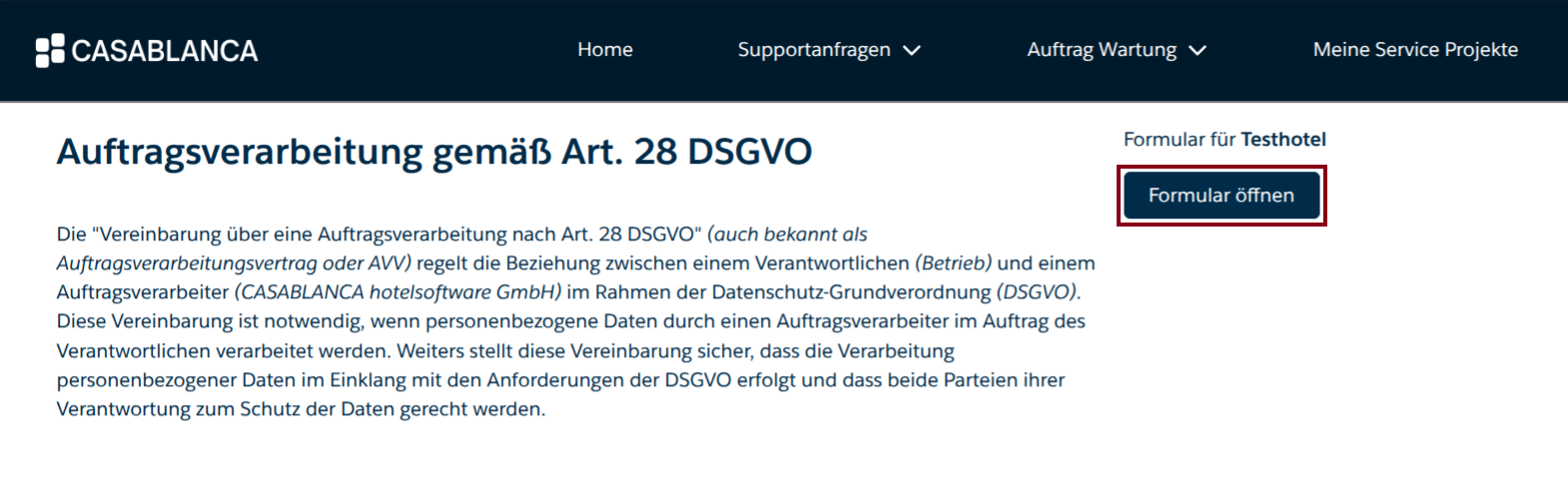 DSGVO -> ADV-Vereinbarung (Art28)