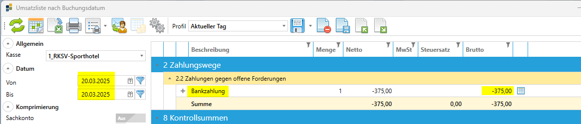 Anzahlung nach Rechnungslegung Anzahlung nach Rechnungslegung