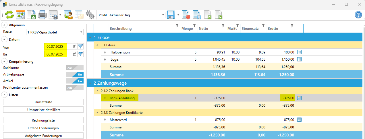 Anzahlung nach Rechnungslegung Anzahlung nach Rechnungslegung