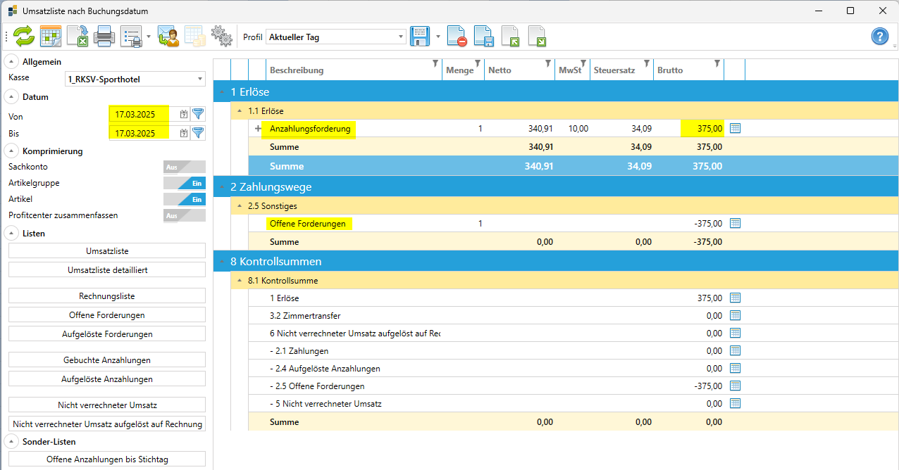 Anzahlung nach Rechnungslegung Anzahlung nach Rechnungslegung