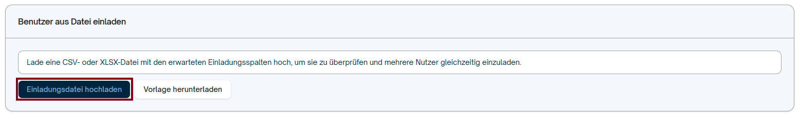 Benutzerverwaltung