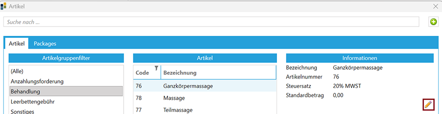 Spa- &amp; Wellnessverwaltung