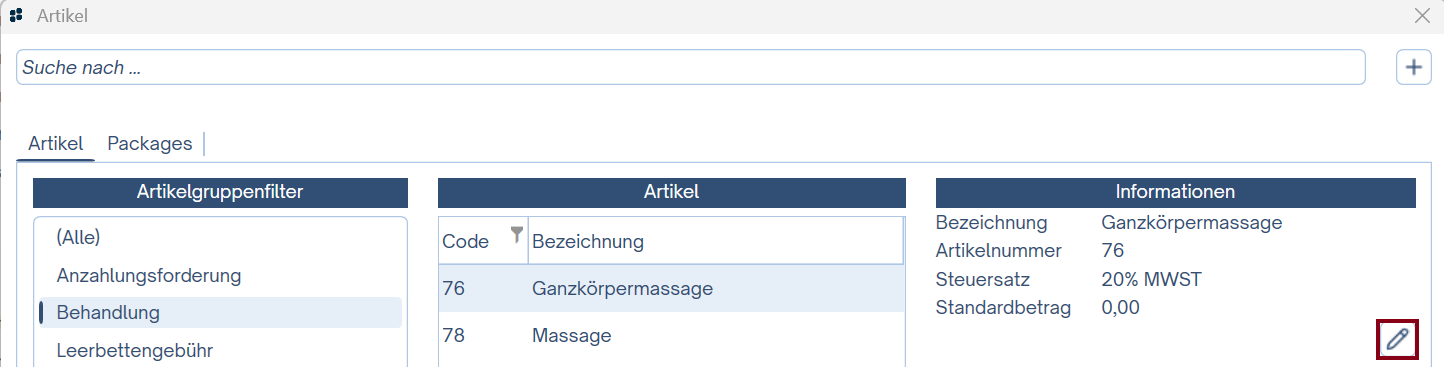 Spa- &amp; Wellnessverwaltung