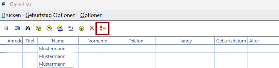 Gäste automatisch vereinen Gäste automatisch vereinen