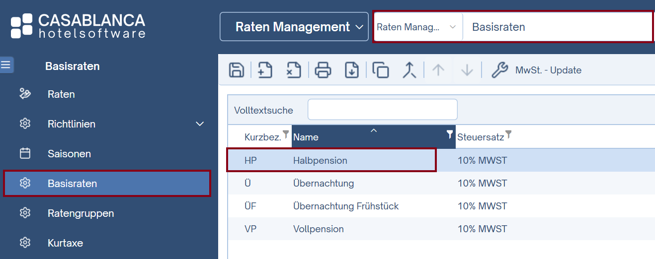 Basis Raten