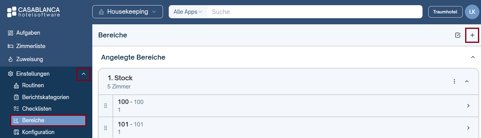 Zuweisung von Aufgaben