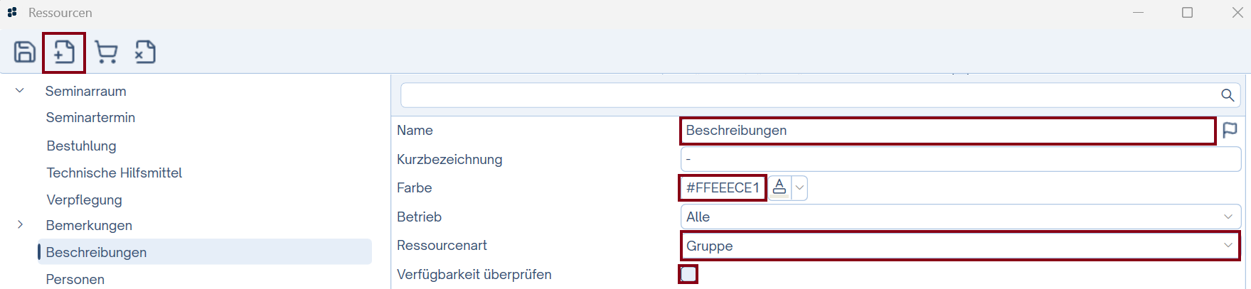 Ressourcenverwaltung