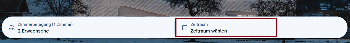 Zeitraum auswählen IBE V2