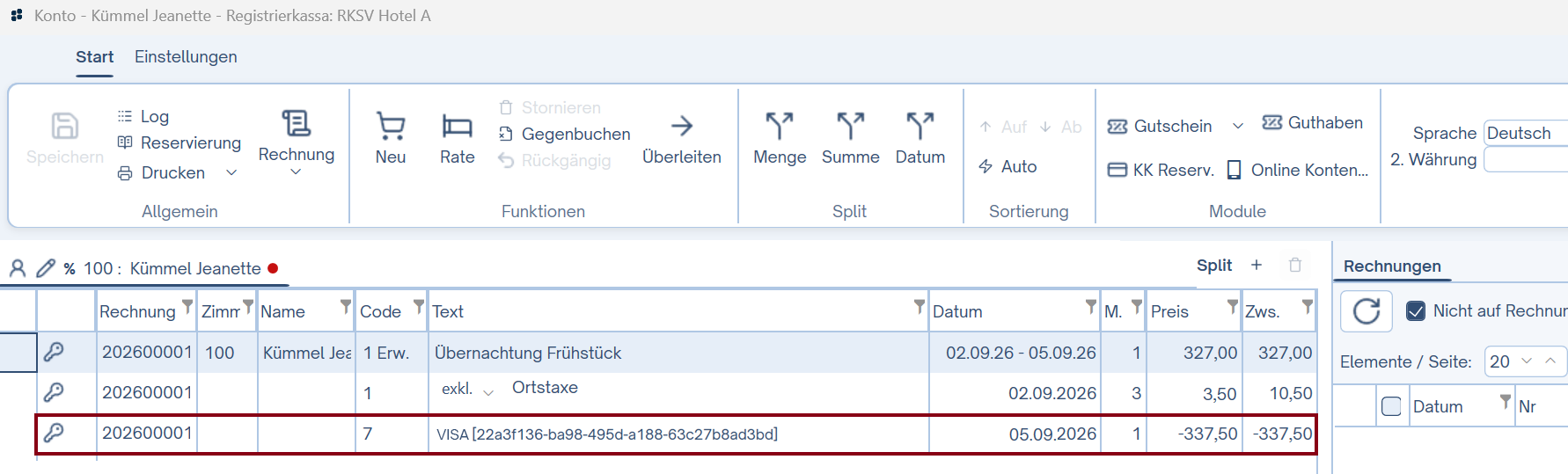 Zahlung Gastkonto Payment Gateway