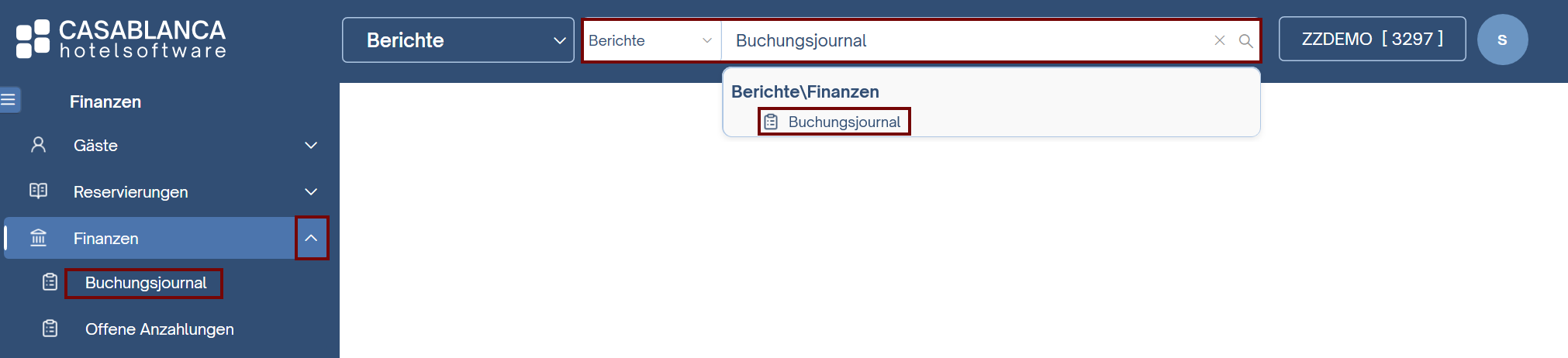Buchungsjournal Bild1