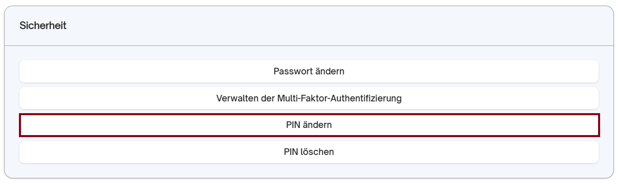 Benutzerverwaltung