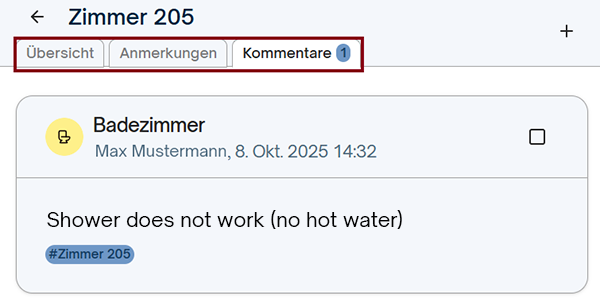 Raumansicht
