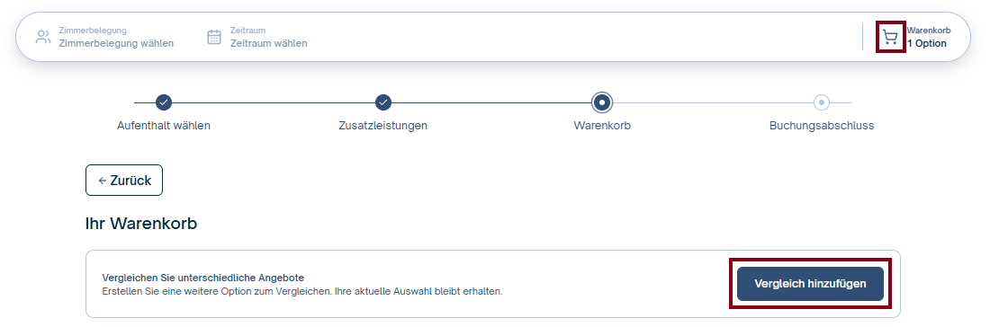 Warenkorb-Funktionen
