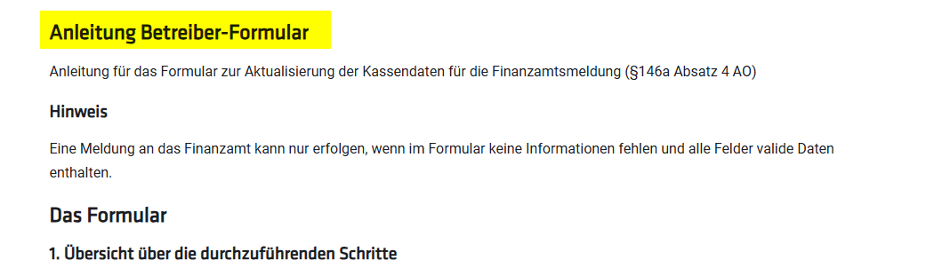 Anleitung Betrieber-Formular
