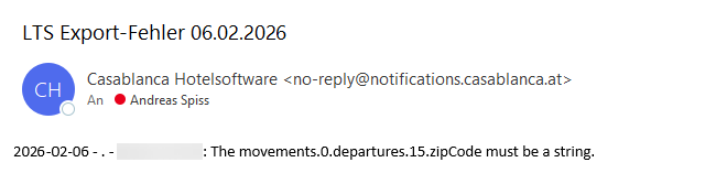 Beispiel E-Mail