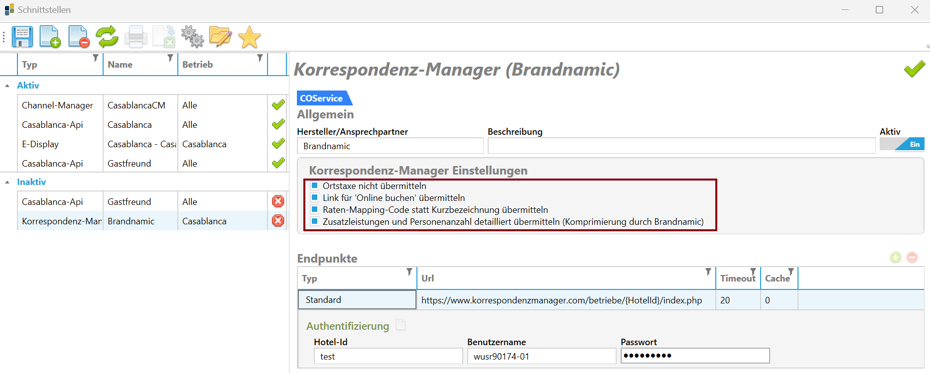 Korrespondenzmanager