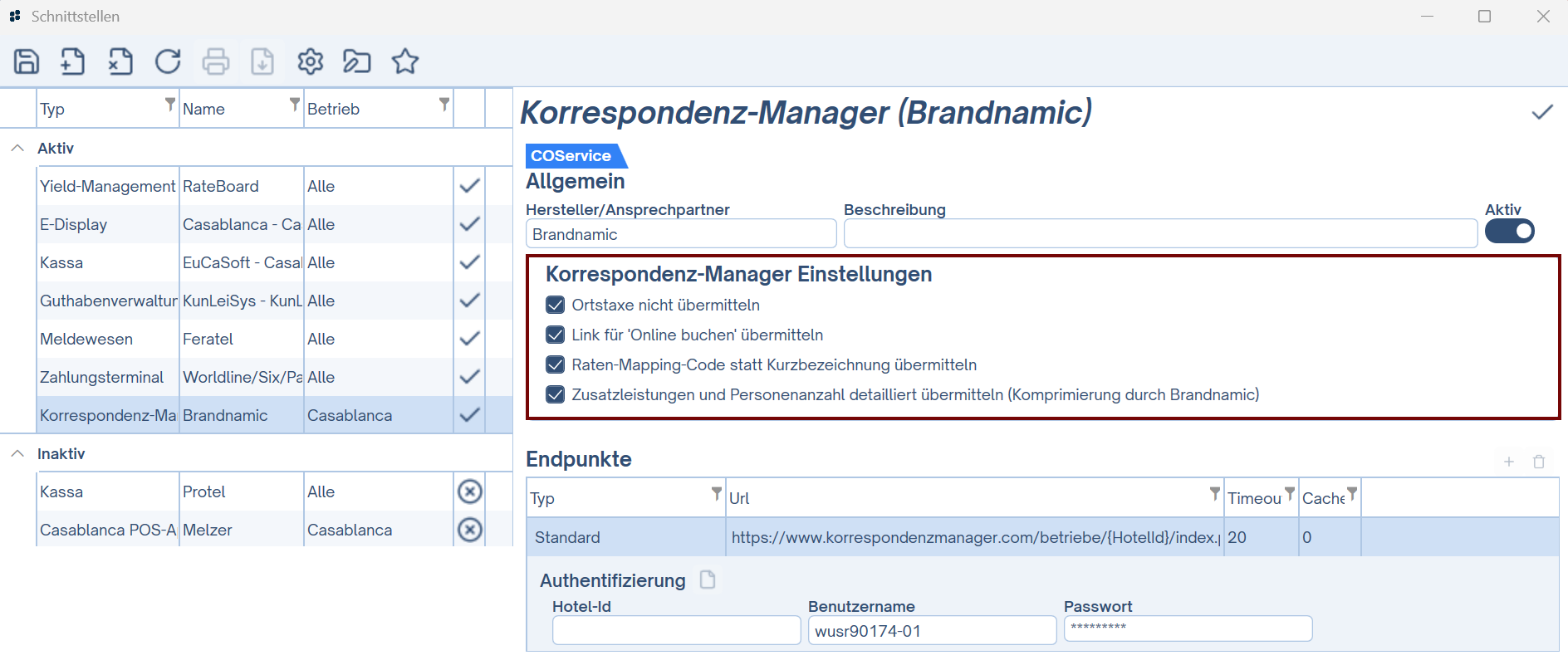 Korrespondenzmanager