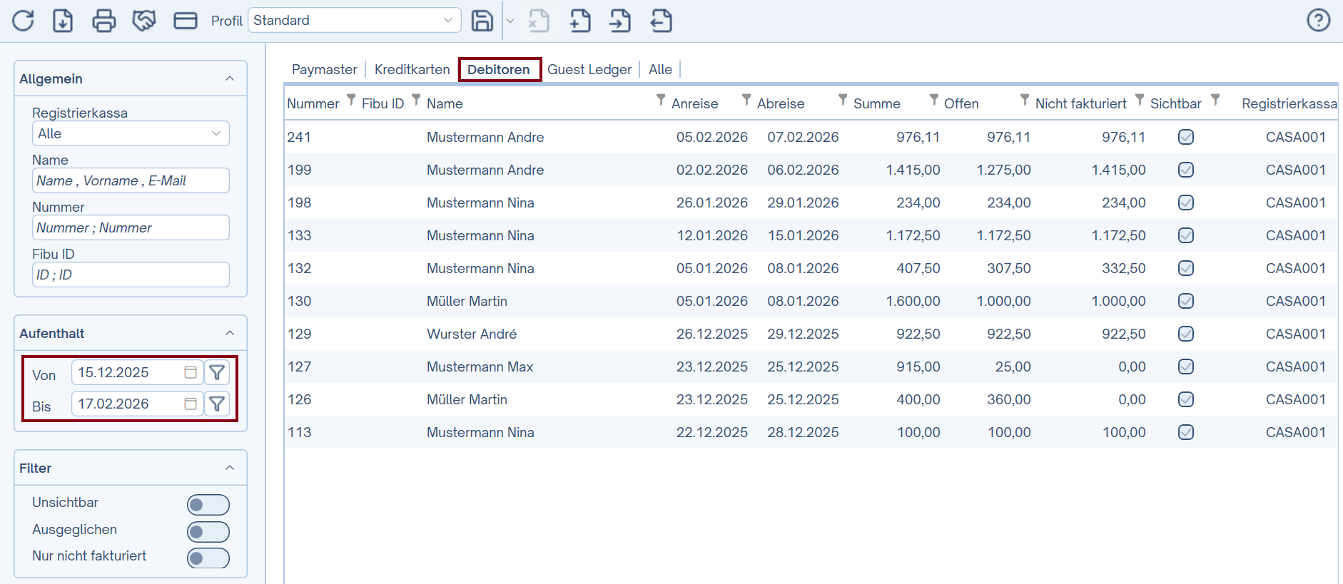 Beispiel Berechnung Debitoren Beispiel Berechnung Debitoren