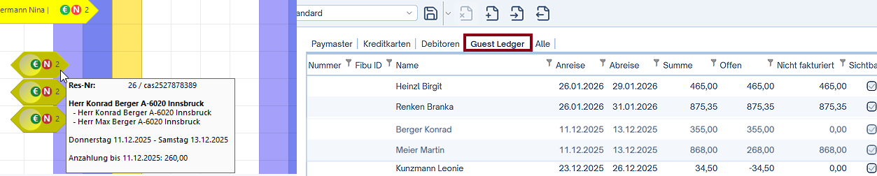 Beispiel Berechnung Guest Ledger Beispiel Berechnung Guest Ledger