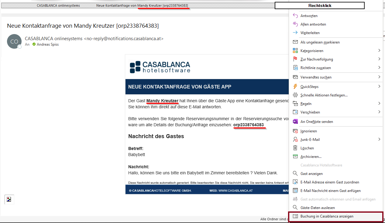Beispiel - Nachricht Beispiel - Nachricht