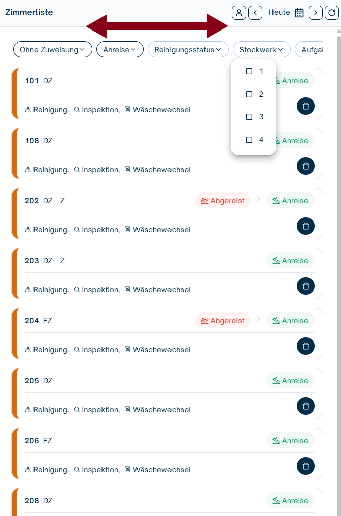 weitere Filter hinzufügen
