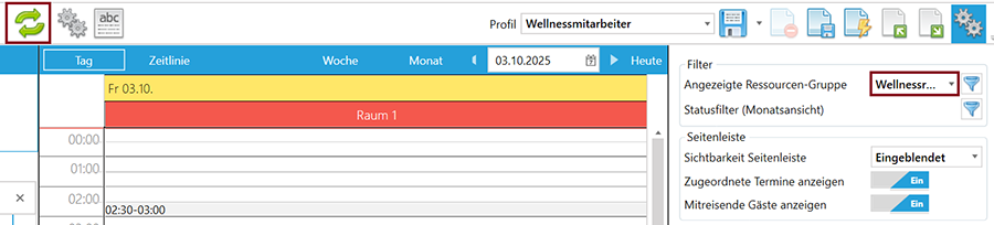 Spa- &amp; Wellnessverwaltung