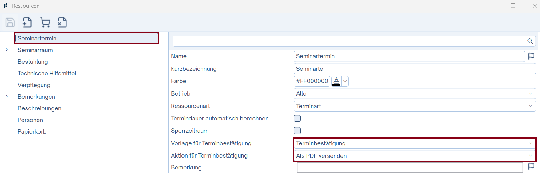 Ressourcenverwaltung