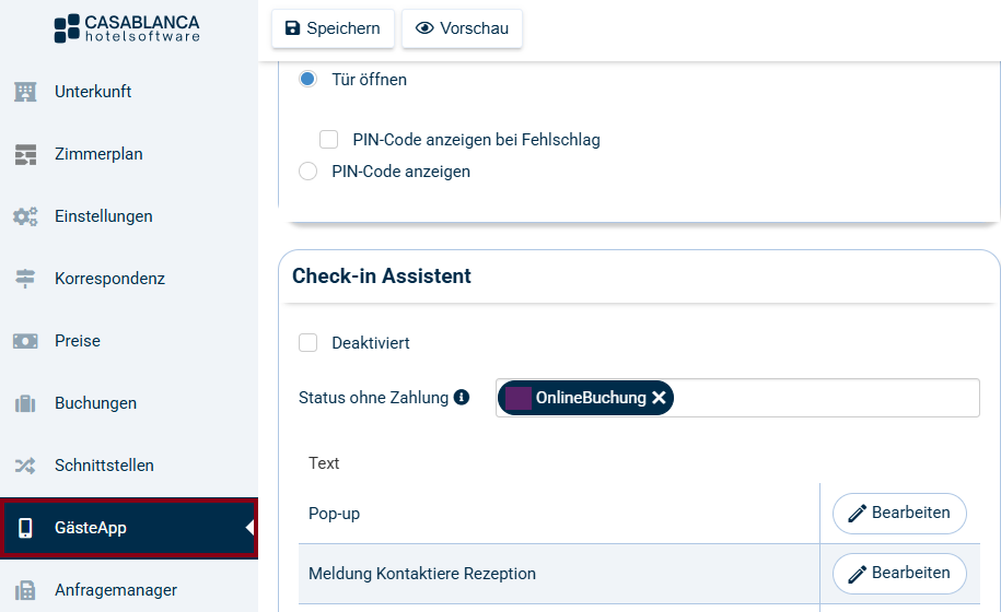 CASABLANCA GästeApp CASABLANCA GästeApp