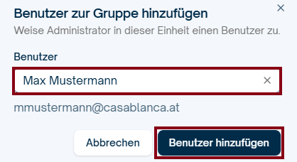 Benutzerverwaltung