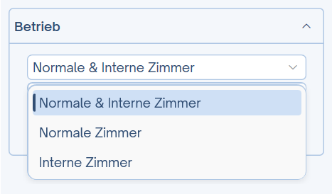 Interne Zimmer