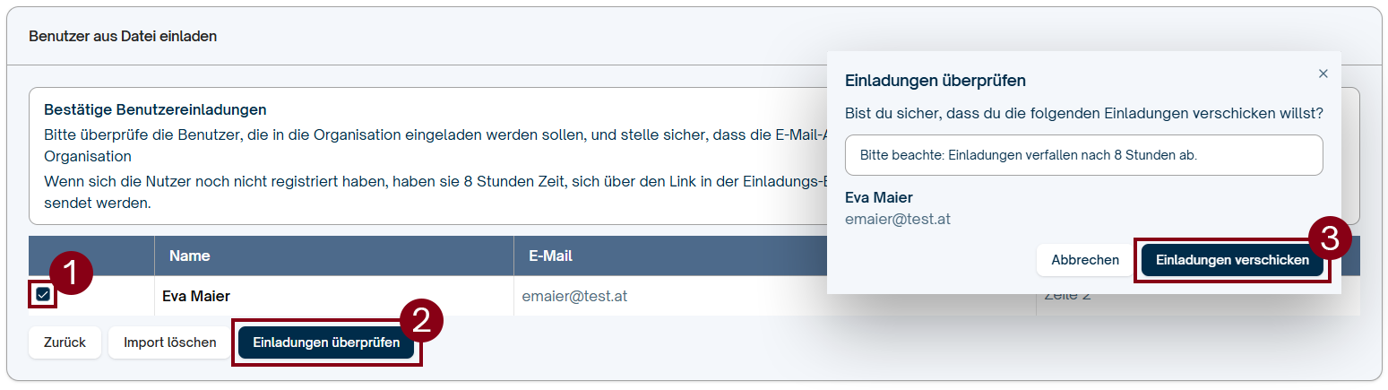 Benutzerverwaltung