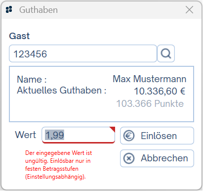 KunLeiSys-Fehlermeldung KunLeiSys-Fehlermeldung