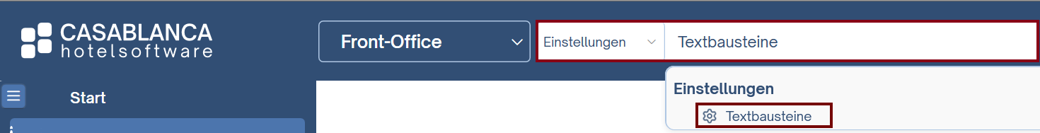Korrespondenz-Textbausteine