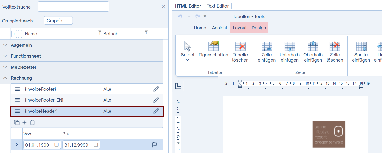 Korrespondenz-Textbausteine