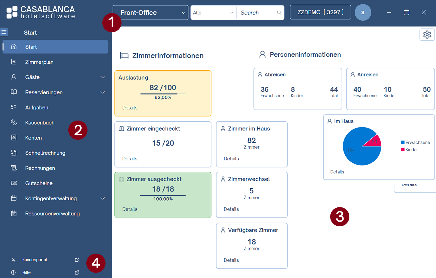 CASABLANCA Navigation Navigation
