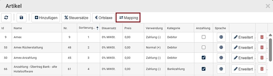 Mapping