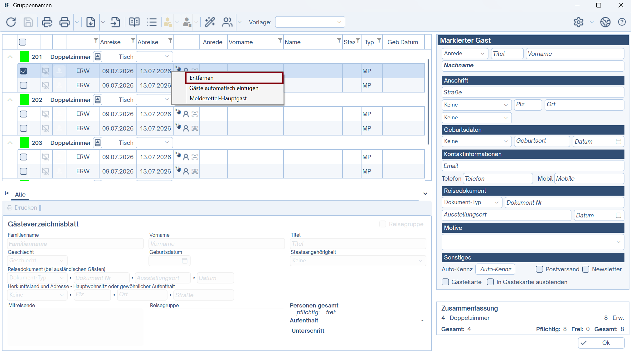 Namenszuordnung entfernen Namenszuordnung entfernen