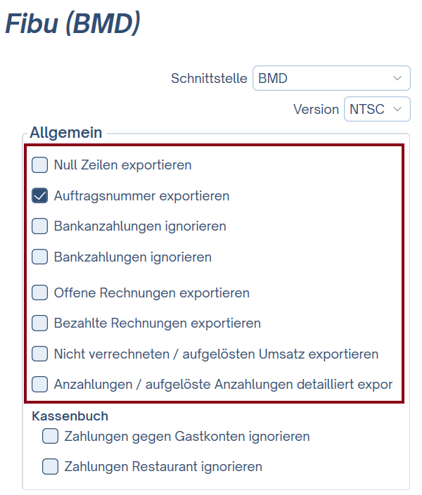 Null Zeilen exportieren