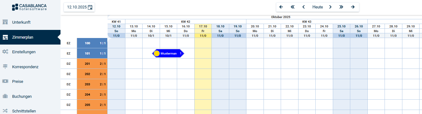 CASABLANCA Navigation Navigation