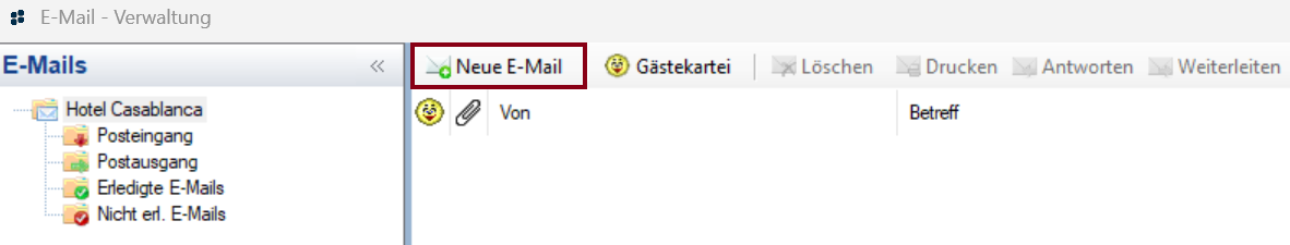 E-Mail erstellen Bild1