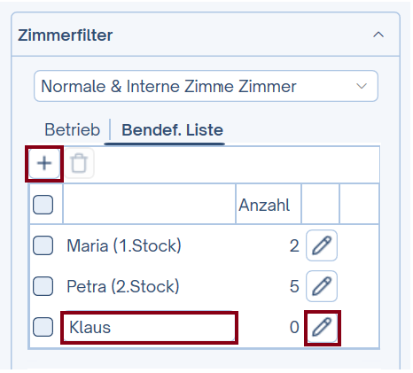 Neue Benutzerdefinierte Liste hinzufügen