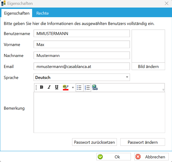 Benutzerverwaltung